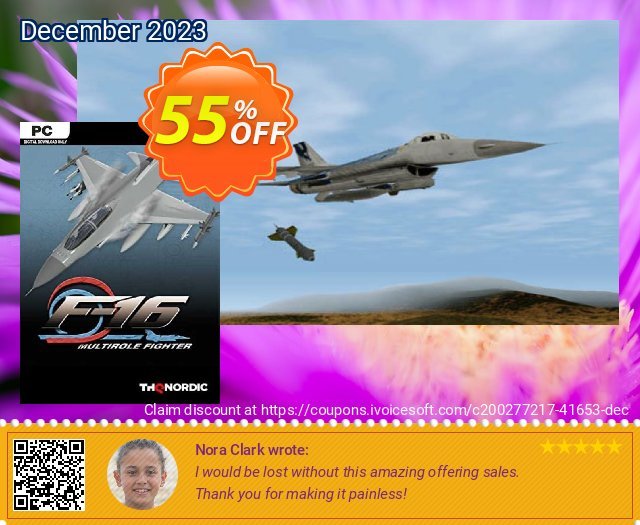 F-16 Multirole Fighter PC  위대하   할인  스크린 샷