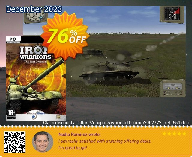 Iron Warriors: T - 72 Tank Command PC mengherankan promosi Screenshot
