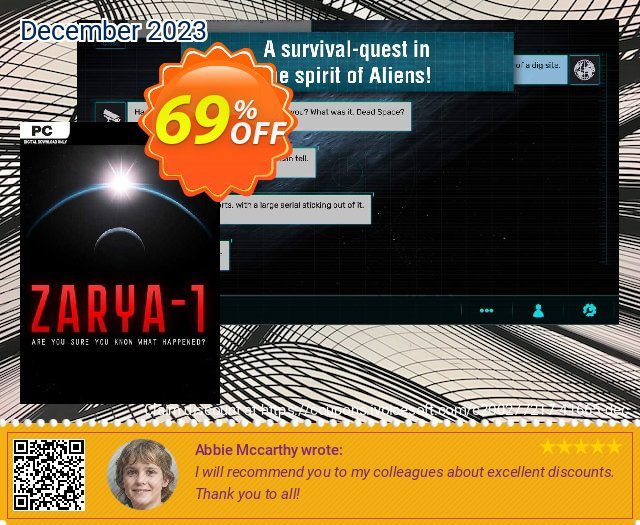 Zarya-1: Mystery on the Moon PC ausschließlich Preisnachlass Bildschirmfoto
