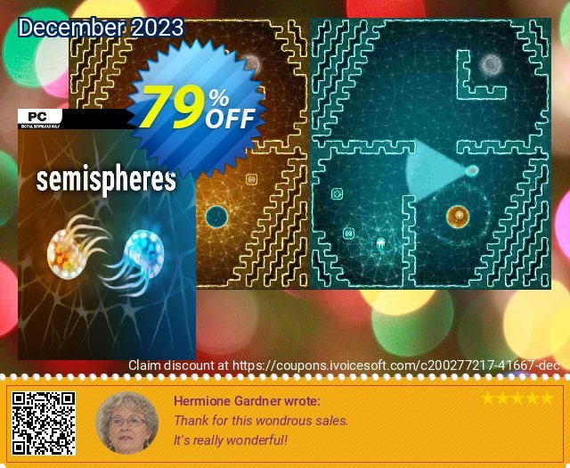 Semispheres PC terpisah dr yg lain voucher promo Screenshot
