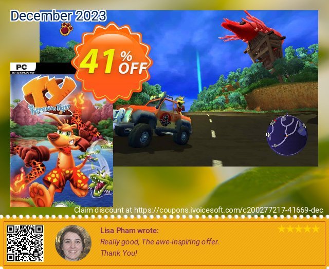 TY the Tasmanian Tiger 2 PC discount 41% OFF, 2024 African Liberation Day offering sales. TY the Tasmanian Tiger 2 PC Deal 2024 CDkeys
