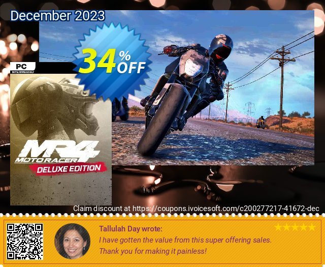 Motor Racer 4 Deluxe Edition PC 优秀的 促销 软件截图