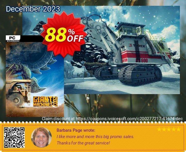 Giant Machines 2017 PC discount 88% OFF, 2024 African Liberation Day sales. Giant Machines 2017 PC Deal 2024 CDkeys