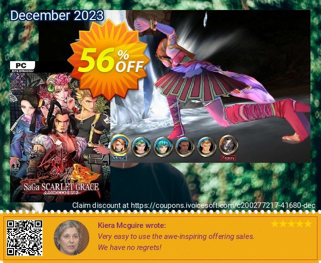 SaGa Scarlet Grace Ambitions PC überraschend Ausverkauf Bildschirmfoto