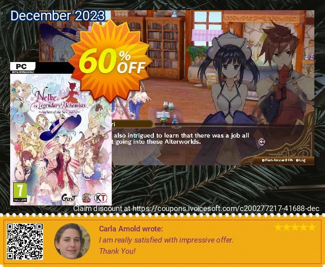 Nelke & the Legendary Alchemists ~Ateliers of the New World PC keren promosi Screenshot
