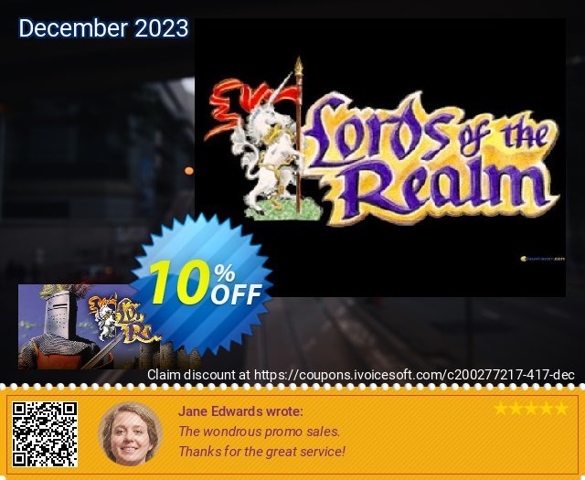 Lords of the Realm PC menakuntukan penawaran waktu Screenshot