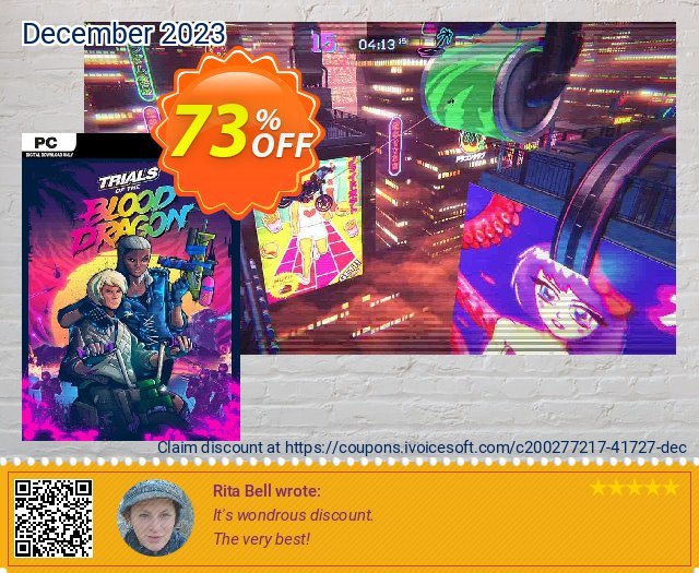 Trials of the Blood Dragon PC discount 73% OFF, 2024 Memorial Day offering sales. Trials of the Blood Dragon PC Deal 2024 CDkeys