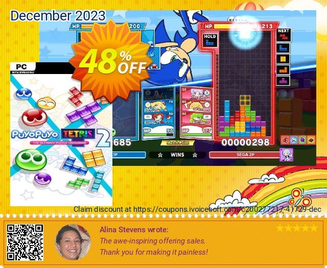 Puyo Puyo Tetris 2 PC 驚き カンパ スクリーンショット