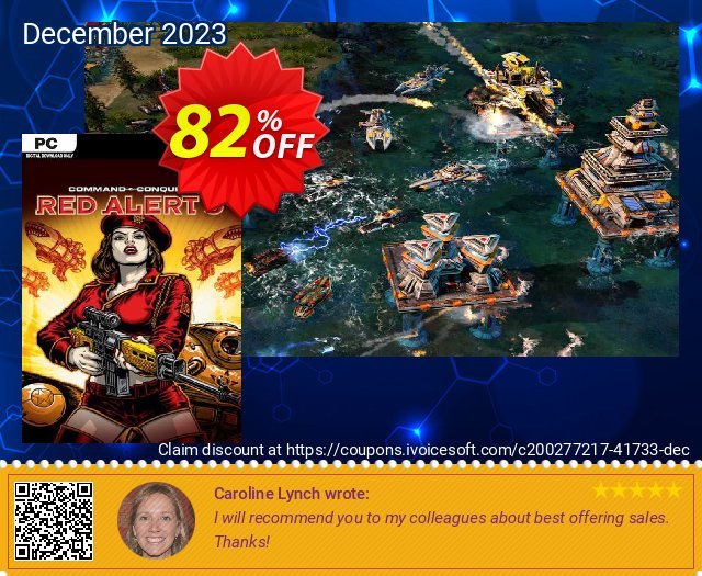 Command and Conquer: Red Alert 3 PC discount 82% OFF, 2024 World Ovarian Cancer Day offer. Command and Conquer: Red Alert 3 PC Deal 2024 CDkeys