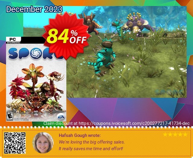Spore PC discount 84% OFF, 2024 Spring offer. Spore PC Deal 2024 CDkeys