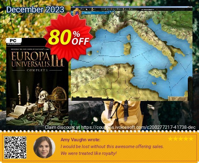 Europa Universalis III Complete PC discount 80% OFF, 2024 Int' Nurses Day promo sales. Europa Universalis III Complete PC Deal 2024 CDkeys