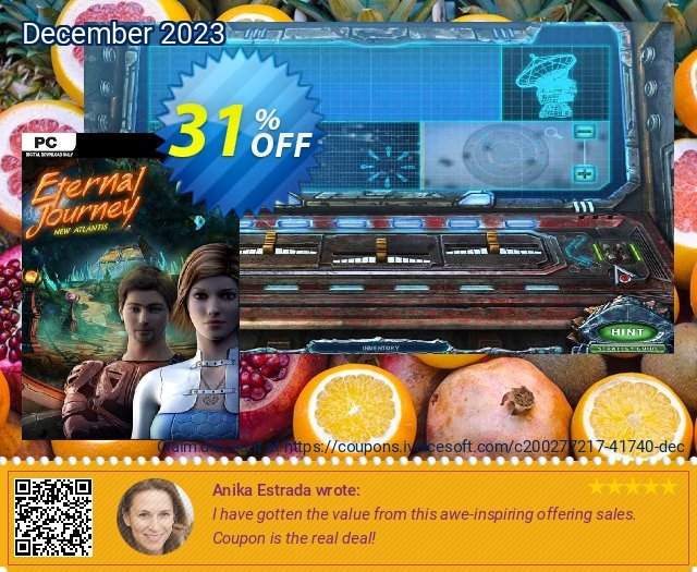Eternal Journey New Atlantis PC verblüffend Preisnachlässe Bildschirmfoto