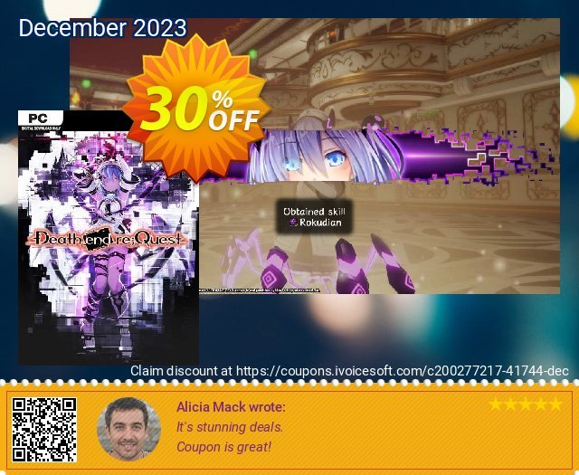 Death end reQuest PC discount 30% OFF, 2024 African Liberation Day offering sales. Death end reQuest PC Deal 2024 CDkeys