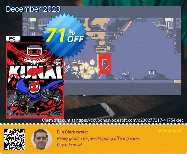 Kunai PC spitze Rabatt Bildschirmfoto