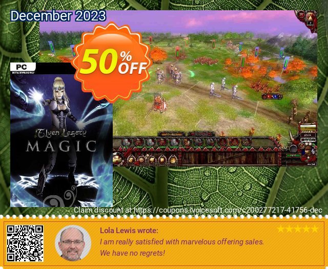 Elven Legacy Magic PC klasse Ermäßigungen Bildschirmfoto