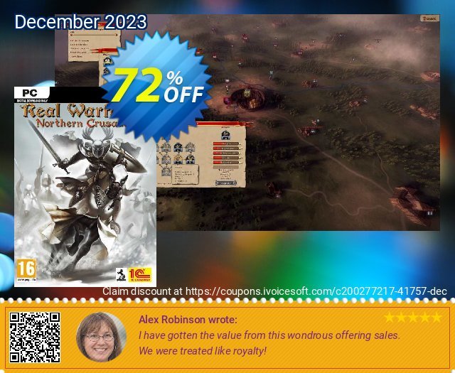 Real Warfare 2 Northern Crusades PC 令人敬畏的 产品销售 软件截图
