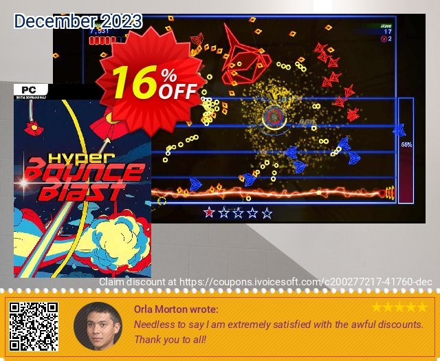 Hyper Bounce Blast PC 驚くばかり 促進 スクリーンショット
