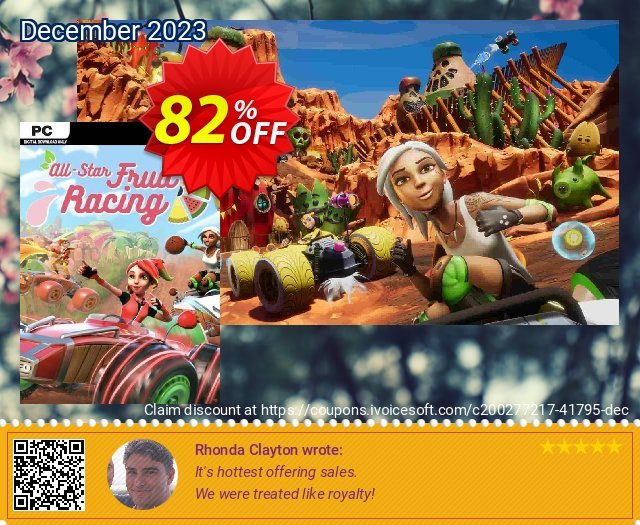 All-Star Fruit Racing PC discount 82% OFF, 2024 Mother's Day promo sales. All-Star Fruit Racing PC Deal 2024 CDkeys