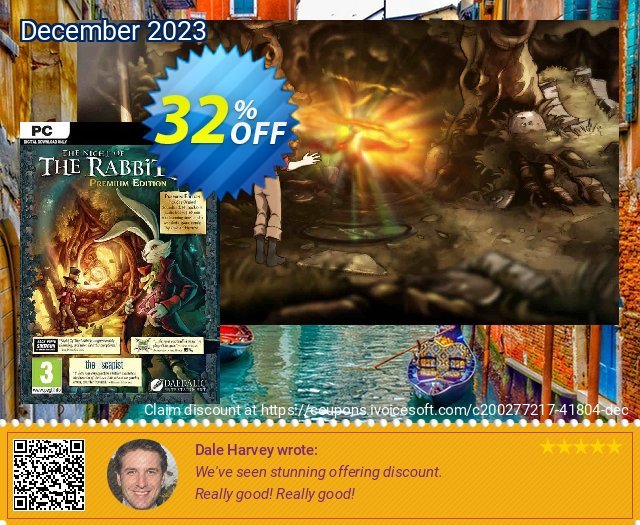 The Night of the Rabbit Premium Edition PC discount 32% OFF, 2024 Spring offering sales. The Night of the Rabbit Premium Edition PC Deal 2024 CDkeys