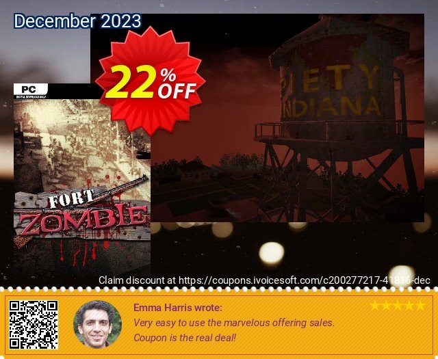 Fort Zombie PC spitze Außendienst-Promotions Bildschirmfoto