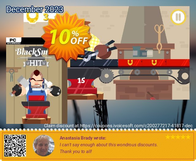 BlackSmith HIT PC discount 10% OFF, 2024 Memorial Day offering sales. BlackSmith HIT PC Deal 2024 CDkeys