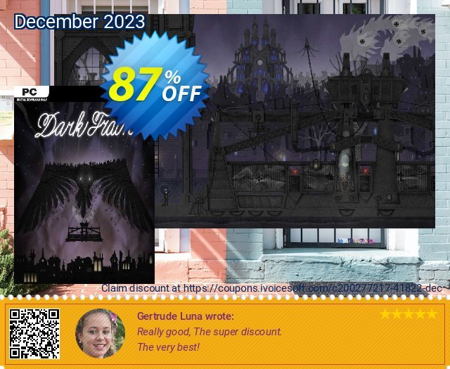 Dark Train PC ausschließenden Sale Aktionen Bildschirmfoto