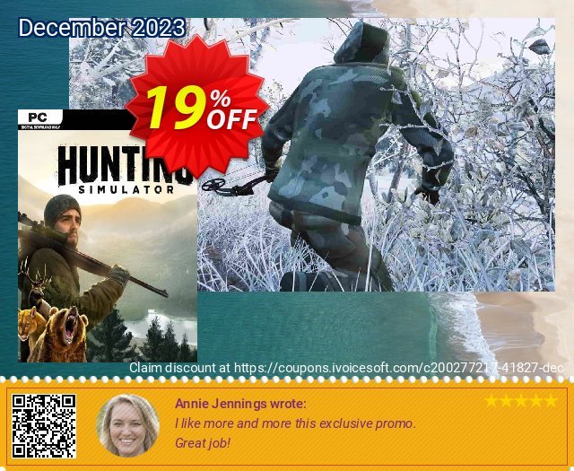 Hunting Simulator PC discount 19% OFF, 2024 Easter Day sales. Hunting Simulator PC Deal 2024 CDkeys