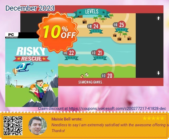 Risky Rescue PC discount 10% OFF, 2024 Int' Nurses Day offer. Risky Rescue PC Deal 2024 CDkeys