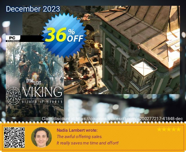 Dying Light - Viking: Raiders of Harran Bundle PC discount 36% OFF, 2024 Resurrection Sunday offer. Dying Light - Viking: Raiders of Harran Bundle PC Deal 2024 CDkeys