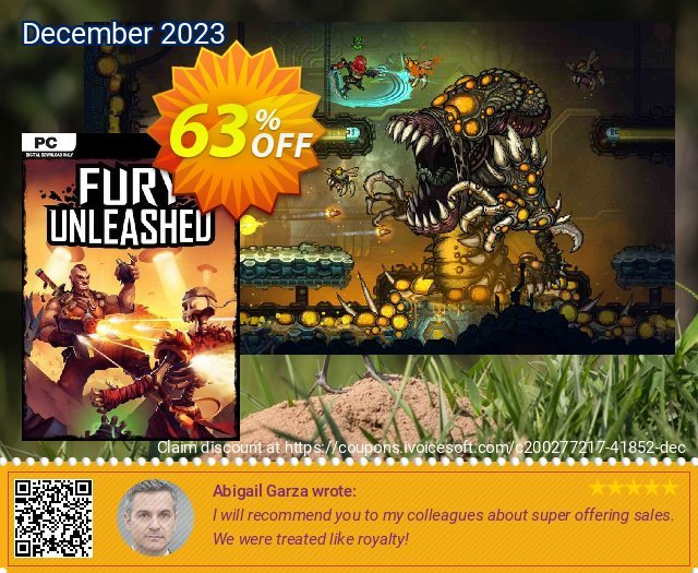 Fury Unleashed PC ausschließenden Preisnachlass Bildschirmfoto
