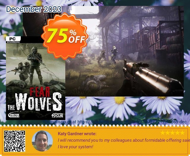 Fear the Wolves PC discount 75% OFF, 2024 African Liberation Day offering sales. Fear the Wolves PC Deal 2024 CDkeys