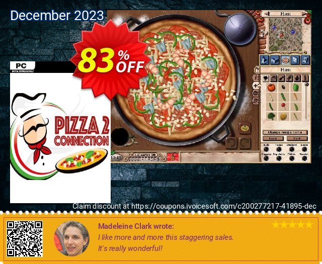 Pizza Connection 2 PC wundervoll Nachlass Bildschirmfoto