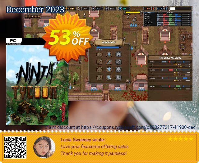Ninja Tycoon PC discount 53% OFF, 2024 Mother's Day discounts. Ninja Tycoon PC Deal 2024 CDkeys