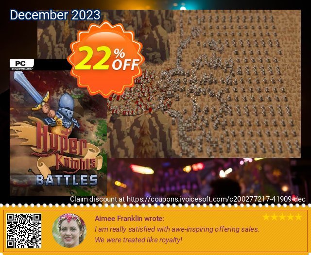 Hyper Knights: Battles PC discount 22% OFF, 2024 African Liberation Day promo sales. Hyper Knights: Battles PC Deal 2024 CDkeys