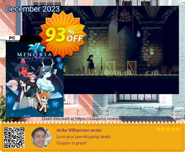 Minoria PC discount 93% OFF, 2024 Mother Day offering sales. Minoria PC Deal 2024 CDkeys