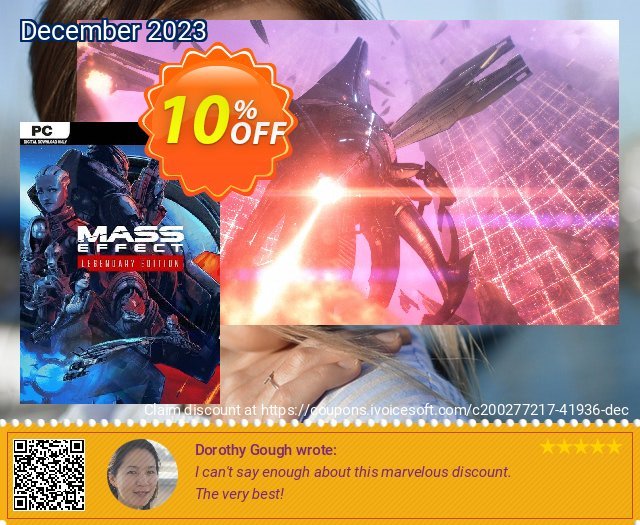 Mass Effect Legendary Edition PC umwerfende Außendienst-Promotions Bildschirmfoto