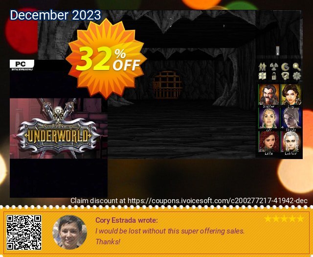 Swords and Sorcery - Underworld - Definitive Edition PC 了不起的 销售折让 软件截图