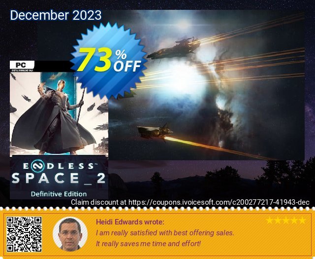 Endless Space 2 Definitive Edition PC 了不起的 销售折让 软件截图