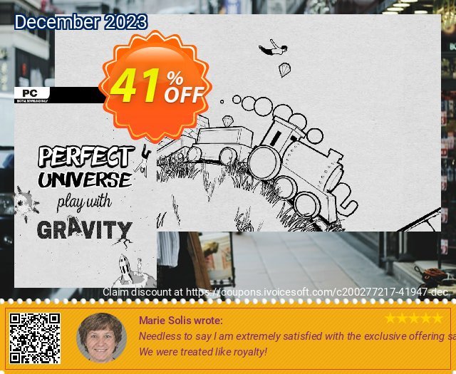 Perfect Universe PC discount 41% OFF, 2024 Memorial Day promo sales. Perfect Universe PC Deal 2024 CDkeys