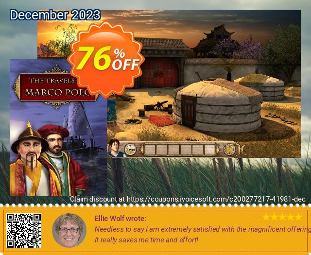 The Travels of Marco Polo PC unglaublich Nachlass Bildschirmfoto