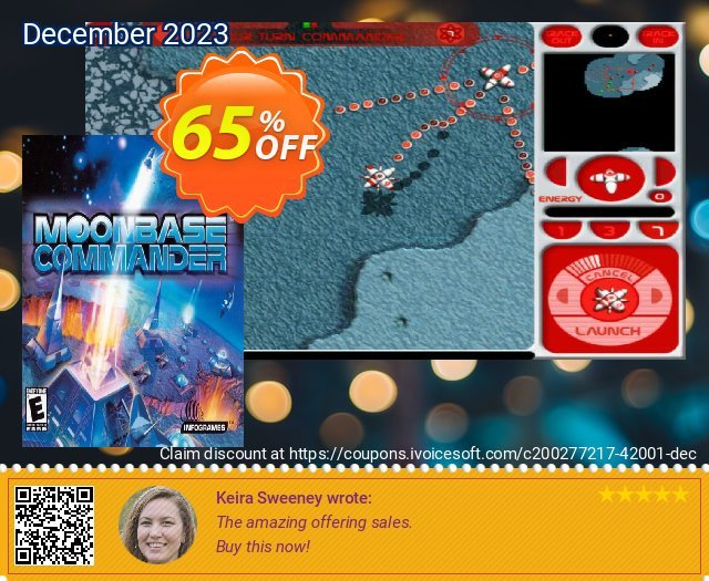 MoonBase Commander PC genial Verkaufsförderung Bildschirmfoto