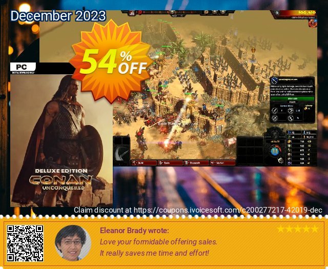 Conan Unconquered Deluxe Edition PC wundervoll Ausverkauf Bildschirmfoto