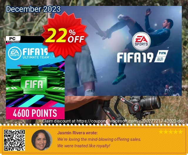 FIFA 19 - 4600 FUT Points PC 令人震惊的 销售 软件截图