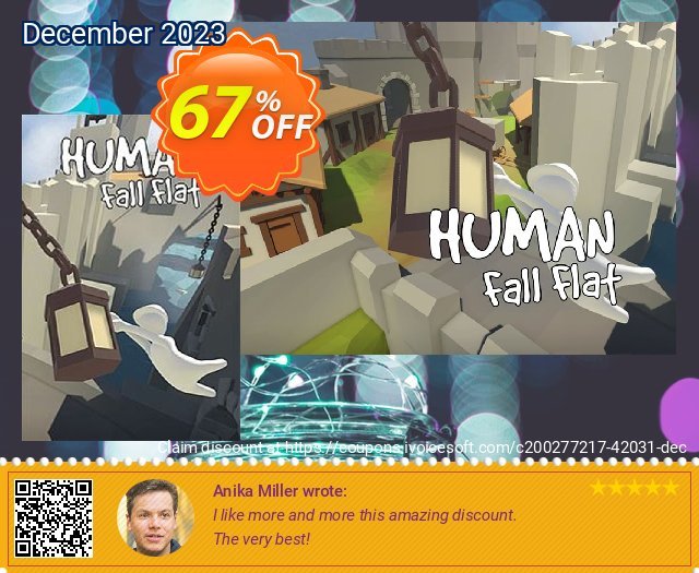 Human Fall Flat PC aufregende Nachlass Bildschirmfoto
