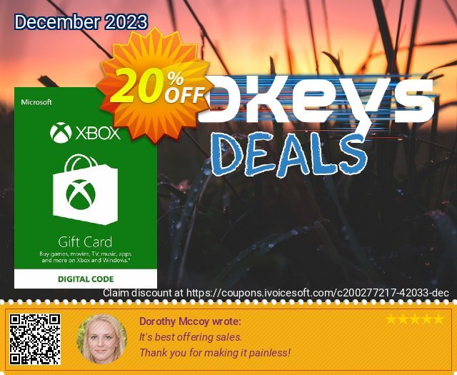 Xbox Gift Card - 100 USD menakuntukan deals Screenshot