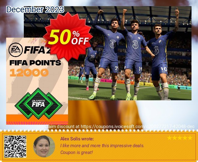 FIFA 22 Ultimate Team 12000 Points Pack Xbox One/ Xbox Series X|S super Promotionsangebot Bildschirmfoto