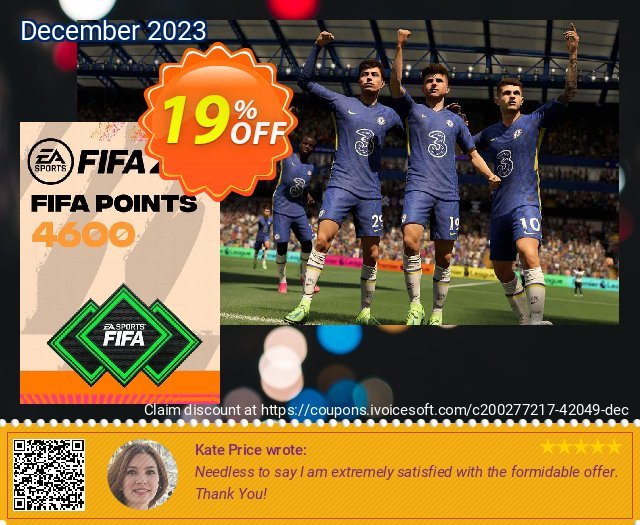 FIFA 22 Ultimate Team 4600 Points Pack Xbox One/ Xbox Series X|S discount 19% OFF, 2024 Spring offering sales. FIFA 22 Ultimate Team 4600 Points Pack Xbox One/ Xbox Series X|S Deal 2024 CDkeys