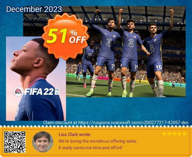 Fifa 22 Xbox series X|S (WW) discount 51% OFF, 2024 Easter Day offer. Fifa 22 Xbox series X|S (WW) Deal 2024 CDkeys