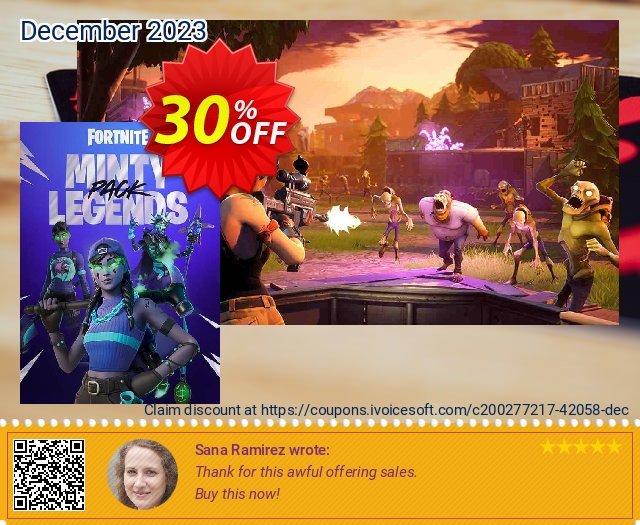 FORTNITE - Minty Legends Pack Xbox One & Xbox Series X|S (US) discount 30% OFF, 2024 April Fools' Day offer. FORTNITE - Minty Legends Pack Xbox One &amp; Xbox Series X|S (US) Deal 2024 CDkeys