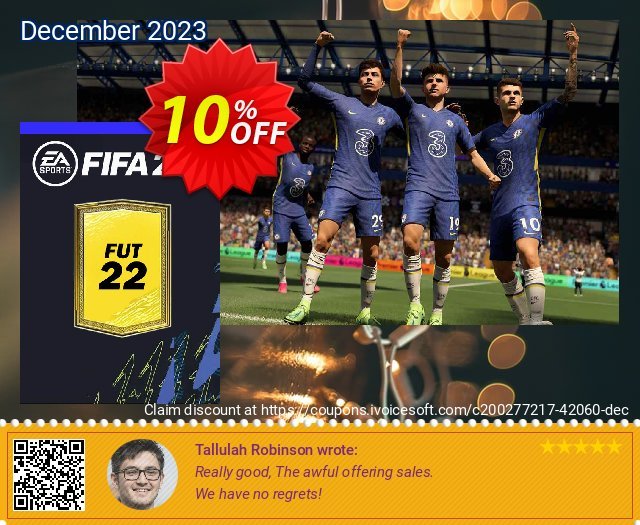 FIFA 22 - FUT 22 Xbox One DLC umwerfenden Rabatt Bildschirmfoto